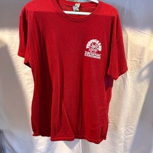 Gildan Red Short Sleeve Tee